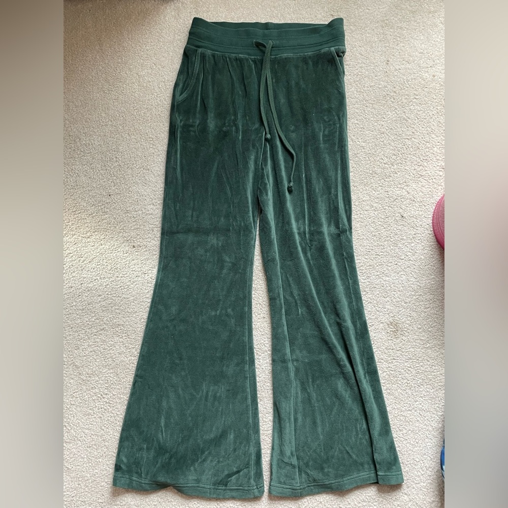 Aerie velour lounge flare leg